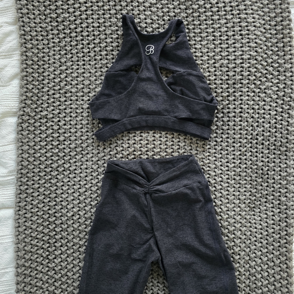Bombshell Heathered Black Set - Picture 2 of 3
